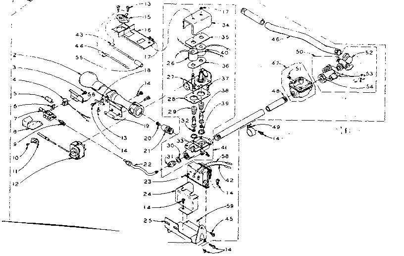 White rodgers burner assembly
