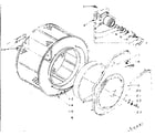 Kenmore 1105809952 cylinder and hub diagram