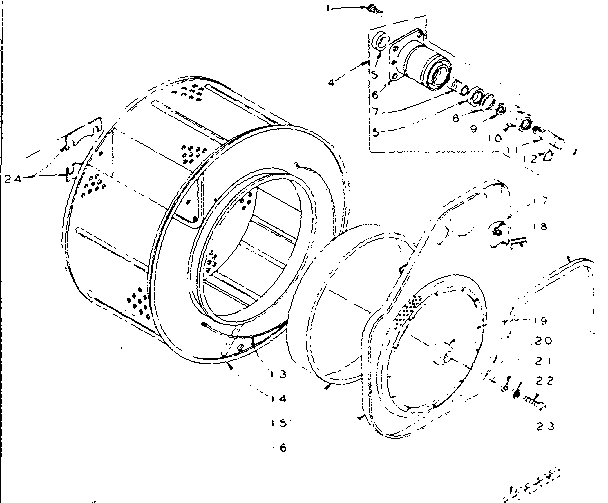 Cylinder and hub