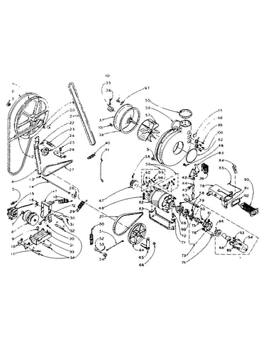Machine drive