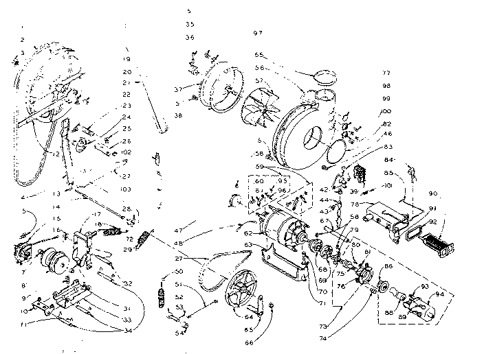 Machine drive