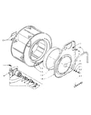 Cylinder and hub