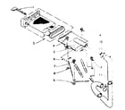 Kenmore 1105815100 filter assembly diagram