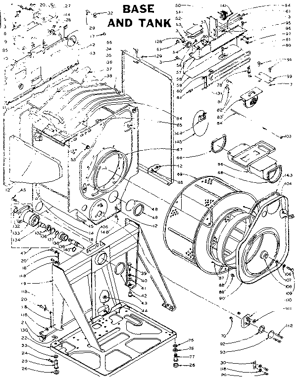 BASE AND TANK