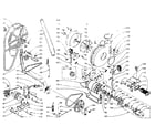 Kenmore 1105810103 machine drive diagram
