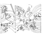 Kenmore 1105810106 machine drive diagram