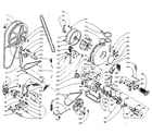 Kenmore 1105810800 machine drive diagram