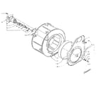 Kenmore 1105810850 cylinder and hub diagram