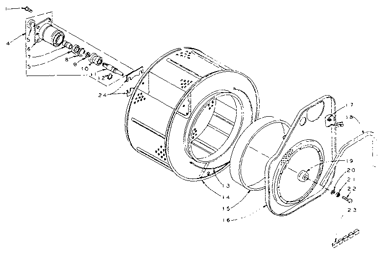 Cylinder and hub