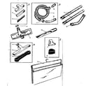 Kenmore 1755810 attachment parts diagram