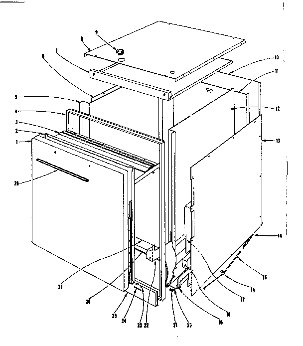 Oven structure section