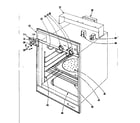 Kenmore 10144010 oven assembly section diagram