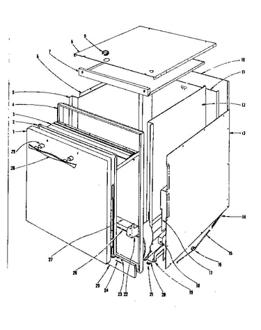 Body assembly section