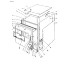 Kenmore 10144310 body assembly section diagram