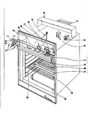 Oven assembly section