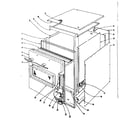 Kenmore 10144320 body assembly section diagram