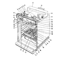 Kenmore 10144510 oven assembly section diagram