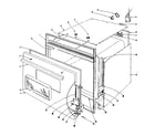 Kenmore 10145510 body assembly section diagram