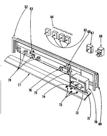 Control panel section
