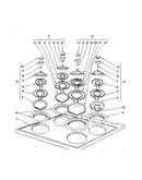 Cook top section