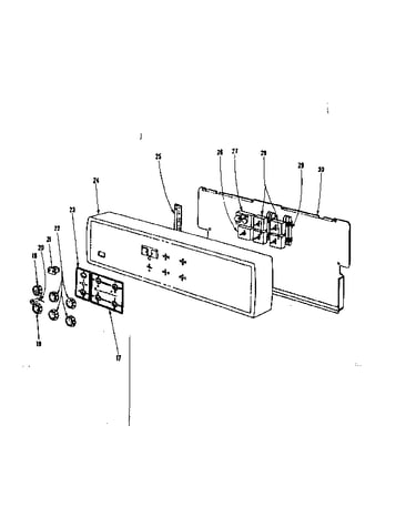 Backguard section