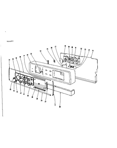 Backguard section