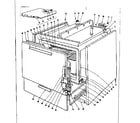 Kenmore 101916600 body section diagram
