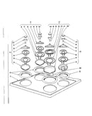 Cook top section