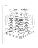 Cook top section