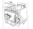 Kenmore 101918599 body section diagram