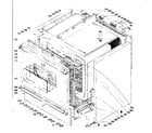 Kenmore 101919581 cabinet diagram