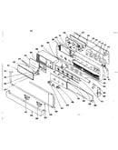Backguard section