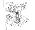 Kenmore 101919582 body section diagram