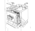Kenmore 101919590 body section diagram