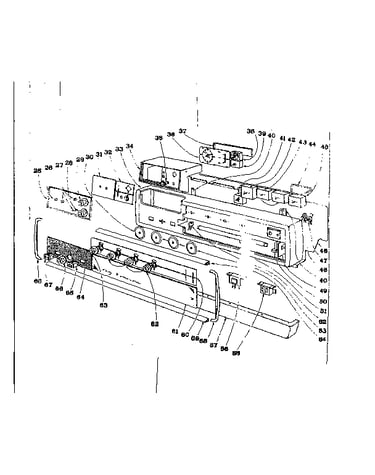 Backguard section