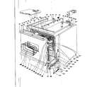 Kenmore 101921590 body section diagram
