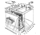 Kenmore 101921593 body section diagram