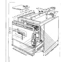Kenmore 101922600 body section diagram
