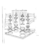 Cook top section