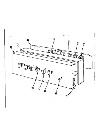 Backguard section