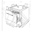 Kenmore 101930630 body section diagram