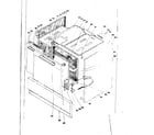 Kenmore 101931580 cabinet diagram