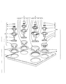 Cook top section