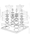 Cook top section