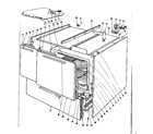 Kenmore 101933600 body section diagram