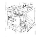 Kenmore 101933622 body section diagram