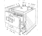 Kenmore 101933623 body section diagram
