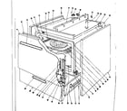 Kenmore 101934610 body section diagram
