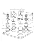 Cook top section