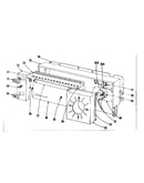 Backguard section
